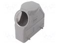 Enclosure for connectors: HDC; Type: high; Gland: M50 HARTING 19300240529
