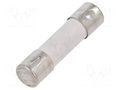 Fuse: fuse; 630mA; 250VAC; time-lag; ceramic,cylindrical; 5x20mm ESKA 522615