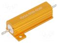 Resistor: wire-wound; with heatsink; 6.8Ω; 50W; ±1%; 50ppm/°C SR PASSIVES AHP50W-6R8F