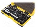 Wrench-set; 6-angles,socket spanner; Chrom-vanadium steel C.K CK-T4654