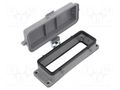 Han B Base Panel 4 Pegs Thermoplastic Co HARTING 09300240302
