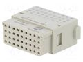 Connector: HDC; module; male; 4A; 32V; Han-Modular®; PIN: 36; crimped HARTING 09140363101