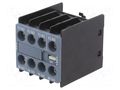 Auxiliary contacts; Size: S00; Leads: screw terminals; front SIEMENS 3RH2911-1GA40