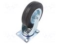 Transport wheel; Ø: 125mm; W: 38mm; H: 156mm; torsional; 120kg; SM COLSON JPSM-1251-2100