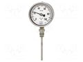 Meter: temperature; analogue,gas-actuated; 0÷120°C; 73; Ø: 100mm WIKA TM73-3908402