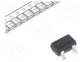 Transistor: N-MOSFET; unipolar; 30V; 2.1A; Idm: 10A; 0.5W; SOT323 DIODES INCORPORATED DMN3067LW-7