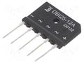 Bridge rectifier: three-phase; Urmax: 1200V; If: 25A; Ifsm: 370A DIOTEC SEMICONDUCTOR DBI25-12A-DIO