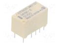 Relay: electromagnetic; DPDT; Ucoil: 12VDC; Icontacts max: 2A; G6S OMRON Electronic Components G6SK-2-12DC