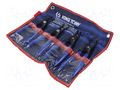 Kit: pliers; for circlip; case; 4pcs. KING TONY KT-42154GP