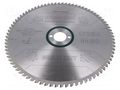 Circular saw; Ø: 254mm; Øhole: 30mm; Teeth: 80; Disc thick: 2.4mm METABO MTB.628223