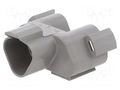 Transition: T adapter; PX0; PIN: 3; IP68; grey BULGIN PX0113P03GY
