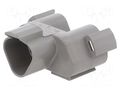 Transition: T adapter; PX0; PIN: 3; IP68; grey BULGIN PX0113P03GY