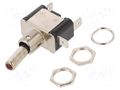 Switch: toggle; Pos: 2; SPST; ON-OFF; 20A/12VDC; Leads: connectors C&K ILT02