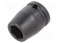 Socket; 6-angles,socket spanner,impact; HEX 16mm; 1/2"; IMPACT STAHLWILLE ST-23010016