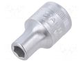 Socket; 6-angles,socket spanner; HEX 8mm; 1/2"; short STAHLWILLE ST-3030008