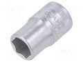 Socket; 6-angles,socket spanner; HEX 14mm; 1/2"; short STAHLWILLE ST-3030014