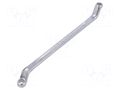 Wrench: ring; 6mm,7mm; chromium plated steel; L: 165mm; offset STAHLWILLE ST-41040607
