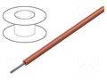 Wire; SiF; 1x2.5mm2; stranded; Cu; silicone; red; -60÷180°C; 100m TKD TKD-2500472
