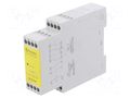 Module: safety relay; 24VDC; OUT: 6; for DIN rail mounting; 7S FINDER 7S.36.9.024.5420