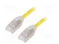 Patch cord; RJ45 plug,both sides; F/UTP,TX6A-28™; 6a; wire; Cu; 3m PANDUIT STP28X3MYL