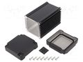 Enclosure: shielding; X: 65.8mm; Y: 110mm; Z: 65.8mm; aluminium; IP67 TAKACHI TKC-AWN7-7-11EBB