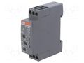 Timer; 0,05÷10min; SPDT; 24÷240VAC; 24÷48VDC; -20÷60°C; IP20 ABB 1SVR508210R0100