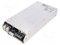 Power supply: switching; for building in; 800W; 12VDC; 66.7A; 89% XP POWER HDS800PS12
