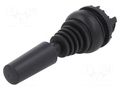 Switch: joystick; 22mm; Stabl.pos: 1; black; none; IP66; RMQ-Titan EATON ELECTRIC M22S-WJ2V