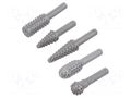 Rotary burr; Drill Bit: for metal; 5pcs; 6mm MEGA MGA-44915