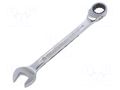 Wrench; combination spanner,with ratchet; 18mm; OPEN-RATCH STAHLWILLE ST-41171818