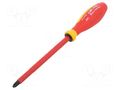 Screwdriver; insulated; Phillips; PH3; Blade length: 150mm; 1kVAC STAHLWILLE ST-46653003