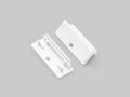 Ending WIDE24 TOPMET with hole white 84300001 5901597201724