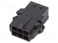 Connector: wire-wire; plug; male; Mini-Fit Sigma; PIN: 6; black MOLEX MX-172767-3006