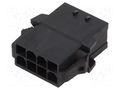 Connector: wire-wire; plug; male; Mini-Fit Sigma; PIN: 8; black MOLEX MX-172767-3008