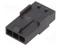 Connector: wire-wire; plug; male; Mini-Fit Sigma; PIN: 3; for cable MOLEX MX-200471-1003