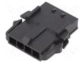 Connector: wire-board; plug; male; Mini-Fit Sigma; PIN: 4; black MOLEX MX-200488-2004