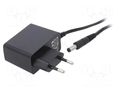 Power supply: switching; mains,plug-in; 5VDC; 3A; 15W; Out: 5,5/2,5 POS POSC05300A-25