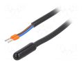 Sensor: temperature; NTC; 12kΩ; 3m; -20÷80°C; Leads: lead x2 ELKO EP SENSOR-TC-3