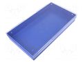 Container: single; blue,transparent; 295x175x42mm LICEFA V8-12-2-1-8-1