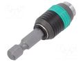 Holder; 1/4"; Overall len: 50mm; Mounting: 1/4" (C6,3mm) WERA WERA.05052502001
