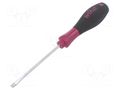 Screwdriver; for impact,assisted with a key; slot; 4.5x0.8mm WIHA WIHA.29133