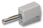 PLUG, 4MM, CAGE CLAMP, GREY 215-811