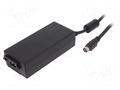 Power supply: switching; 12VDC; 6.67A; Out: KYCON KPPX-4P; 80W XP POWER ALM85US12C2-8