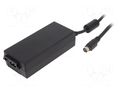 Power supply: switching; 12VDC; 6.67A; Out: KYCON KPPX-4P; 80W XP POWER ALM85US12C2-8