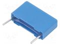 Capacitor: polyester; 1uF; 63VAC; 100VDC; 15mm; ±10%; 18x10.5x5mm EPCOS B32522C1105K000