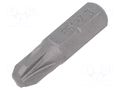 Screwdriver bit; Pozidriv®; PZ3; 1/4"; Overall len: 25mm BETA BE861PZ/3