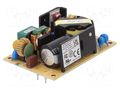 Converter: AC/DC; 70W; Uin: 90÷264VAC; 15VDC; Iout: 4.65A; 90%; 3000V CINCON CFM70S150-P