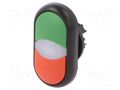 Switch: double; 22mm; Stabl.pos: 1; green/red; M22-FLED,M22-LED EATON ELECTRIC M22S-DDL-GR