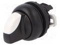 Switch: rotary; 22mm; Stabl.pos: 4; white-black; none; IP66; Pos: 4 EATON ELECTRIC M22S-WRK4