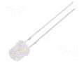 LED; UV; 140°; 20mA; P: 114mW; 390÷400nm; 3÷3.8VDC; THT OPTOSUPPLY OSV4DL57E1A